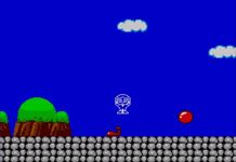 une photo d'Ã©cran de Alex Kidd in Miracle World sur Sega Master System